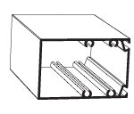 2" x 3" Aluminum Framing