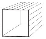 3" Fluted Post